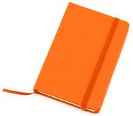 Kirjasin Notepad Kine, sininen, oranssi liikelahja logopainatuksella