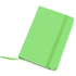 Kirjasin Notepad Kinelin, vihreä liikelahja logopainatuksella