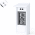 Kodin lämpömittari Thermometer Dreax, valkoinen liikelahja logopainatuksella