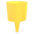 Kolikkoastia Multipurpose Holder Darovy, keltainen liikelahja logopainatuksella