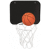 Koripallokori Basket Jordan, musta lisäkuva 7