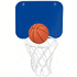 Koripallokori Basket Jordan, sininen liikelahja logopainatuksella