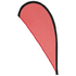 Koristeviiri Flag Heldex, punainen liikelahja logopainatuksella