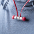 Korvakuulokkeet Earphones Voltar, punainen lisäkuva 1