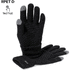 Kosketusnäytön käsine Touchscreen Gloves Demsey, musta liikelahja logopainatuksella