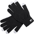 Kosketusnäytön käsine Touchscreen Gloves Despil, musta liikelahja logopainatuksella