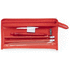 Koululaissetti Pencil Case Set Baiku, punainen liikelahja logopainatuksella