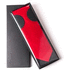 Kravatti Tie Serq, punainen liikelahja logopainatuksella
