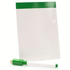 Kuivana pyyhdittävä rihvelitaulu Magnetic Whiteboard Yupit, vihreä lisäkuva 1