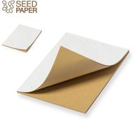 Kukka Seeds Notepad Maiwen, valkoinen liikelahja logopainatuksella