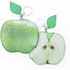 Kukkaro Purse Kumba, omenanvihreä liikelahja logopainatuksella