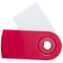 Kumi Eraser Dekot, punainen liikelahja logopainatuksella