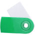 Kumi Eraser Dekot, vihreä liikelahja logopainatuksella