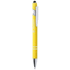 Kuulakynä Stylus Touch Ball Pen Lekor, keltainen liikelahja logopainatuksella