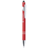 Kuulakynä Stylus Touch Ball Pen Lekor, punainen liikelahja logopainatuksella