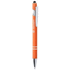 Kuulakynä Stylus Touch Ball Pen Lekor, sininen, oranssi liikelahja logopainatuksella