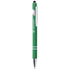 Kuulakynä Stylus Touch Ball Pen Lekor, vihreä liikelahja logopainatuksella