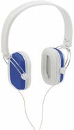 Kuulokkeet Headphones Tabit, sininen liikelahja logopainatuksella