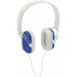 Kuulokkeet Headphones Tabit, sininen liikelahja logopainatuksella