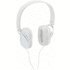 Kuulokkeet Headphones Tabit, valkoinen liikelahja logopainatuksella