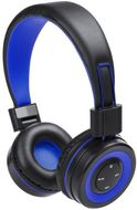 Kuulokkeet Headphones Tresor, sininen liikelahja logopainatuksella