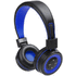 Kuulokkeet Headphones Tresor, sininen liikelahja logopainatuksella