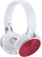 Kuulokkeet Headphones Vildrey, punainen liikelahja logopainatuksella