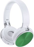 Kuulokkeet Headphones Vildrey, vihreä liikelahja logopainatuksella