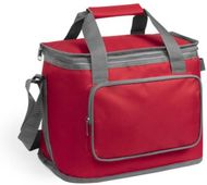 Kylmäkotelo Cool Bag Kardil, punainen liikelahja logopainatuksella