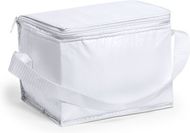 Kylmäkotelo Cool Bag Coolcan, valkoinen liikelahja logopainatuksella