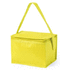Kylmäkotelo Cool Bag Hertum, keltainen liikelahja logopainatuksella