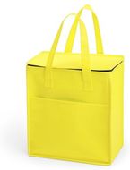 Kylmäkotelo Cool Bag Lans, keltainen liikelahja logopainatuksella