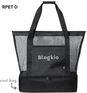 Kylmäkotelo Cool Bag Pattel, musta liikelahja logopainatuksella