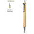 Kynä ilman mustetta Eternal Pencil Chidex liikelahja logopainatuksella