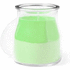 Kynttilä Aromatic Candle Saicer, vaaleanvihreä lisäkuva 3