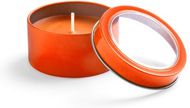 Kynttilä Aromatic Candle Sioko, oranssi liikelahja logopainatuksella