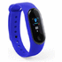 Kytketty kello Smart Bracelet Ragol, sininen liikelahja logopainatuksella