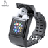 Kytketty kello Smart Watch Pinsir, musta liikelahja logopainatuksella
