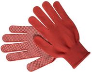 Käsineet Gloves Hetson, punainen liikelahja logopainatuksella