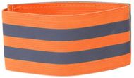 Käsivarsihihna Reflective Armband Picton, neon-oranssi liikelahja logopainatuksella
