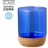Lasi Cup Bixlo, läpinäkyvä liikelahja logopainatuksella