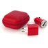 Laturisetti USB Chargers Set Canox, punainen lisäkuva 5