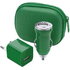 Laturisetti USB Chargers Set Canox, vihreä liikelahja logopainatuksella