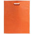 Lehtikassi Bag Blaster, sininen, oranssi liikelahja logopainatuksella