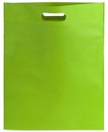 Lehtikassi Bag Blaster, vihreä liikelahja logopainatuksella