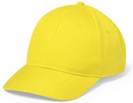 Lippalakki Cap Blazok, keltainen liikelahja logopainatuksella