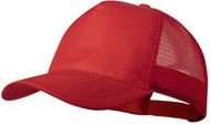 Lippalakki Cap Clipak, punainen liikelahja logopainatuksella