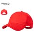 Lippalakki Cap Gleyre, punainen liikelahja logopainatuksella