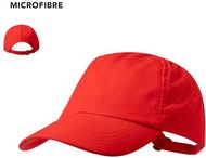 Lippalakki Cap Karola, punainen liikelahja logopainatuksella
