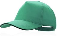Lippalakki Cap Kisse, vihreä liikelahja logopainatuksella